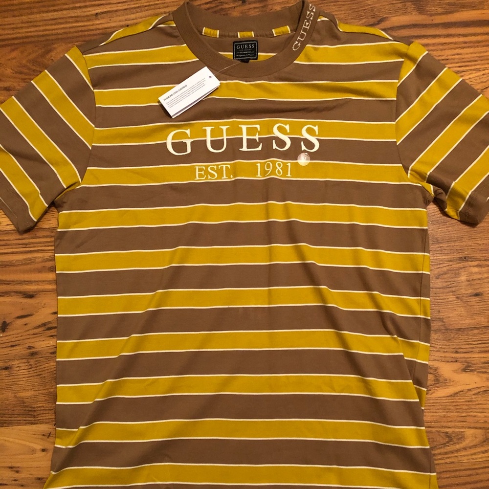 (Sold) Guess Striped Shirt